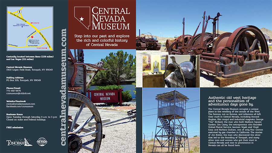 Central Nevada Museum Brochure